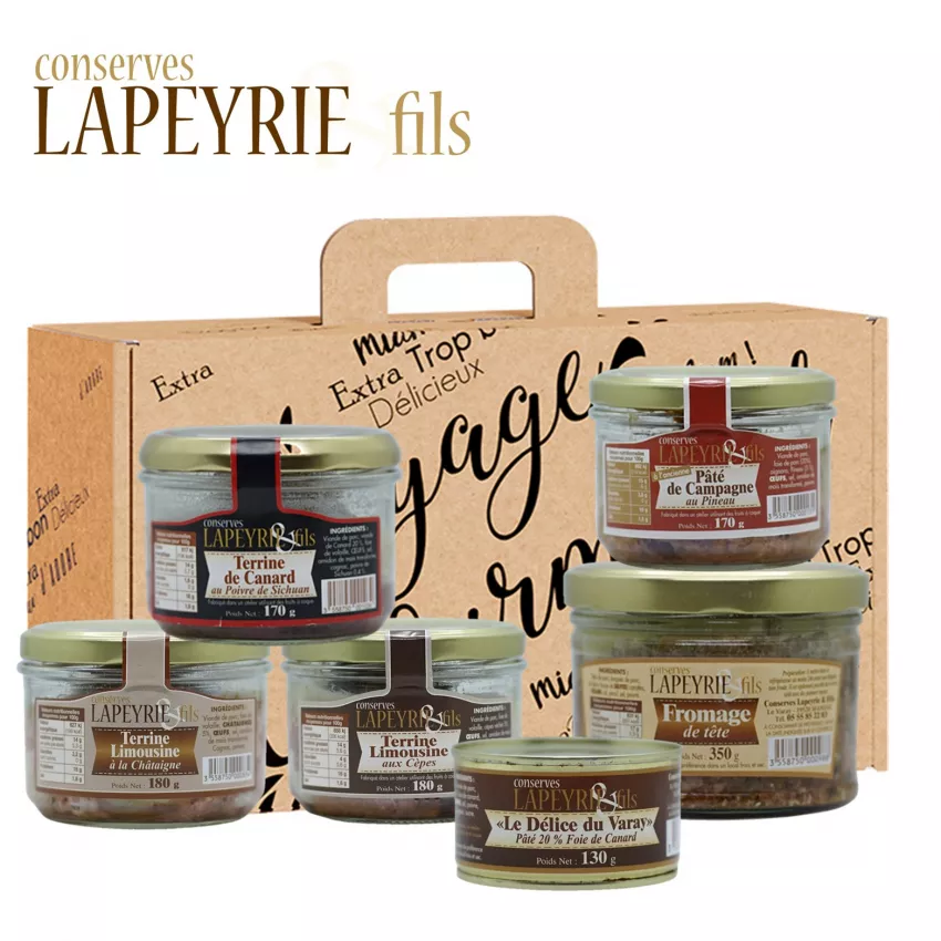 Cadeau gourmand : le coffret Tradition.