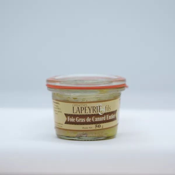 Foie gras de canard entier du sud ouest une part.