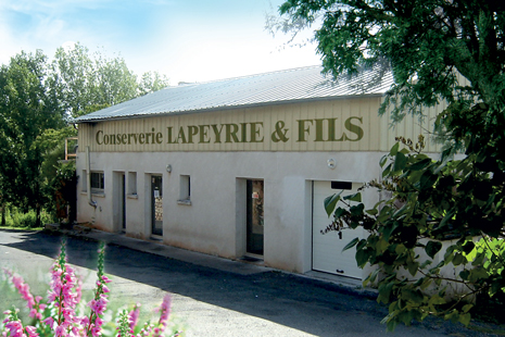 La situation de la Conserverie Lapeyrie